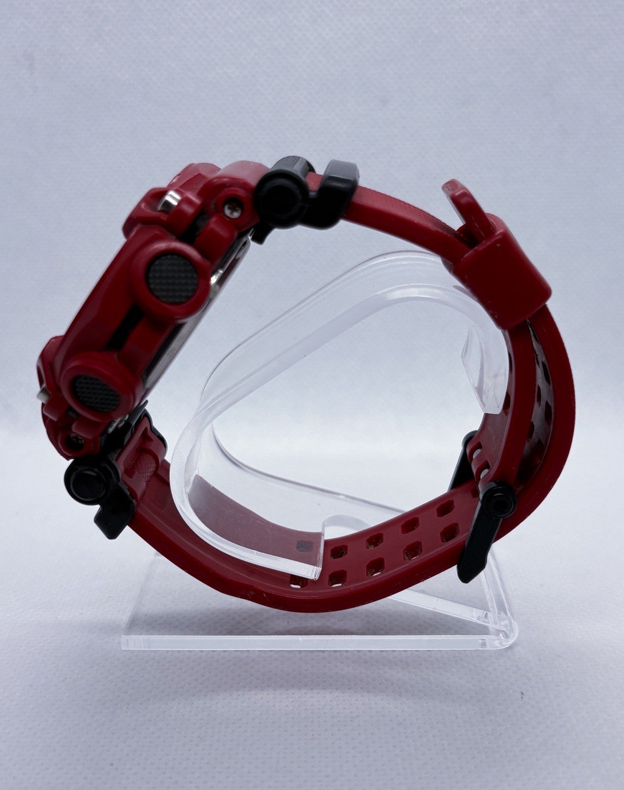 Casio G-Shock GA900-4A Ana-Digi GA-900 Series Red Rubber Quartz Watch