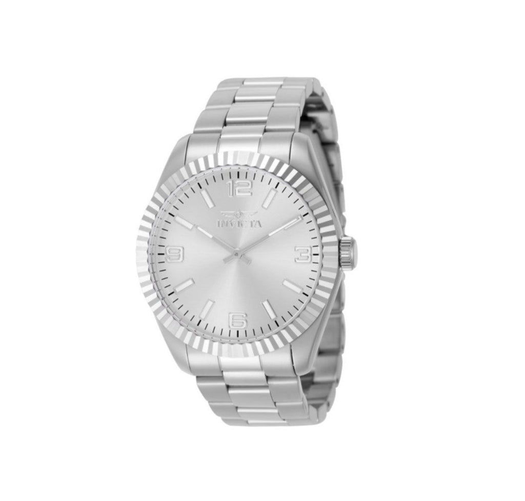 Invicta Specialty Men's Watch - 43mm Silver Dial Stainless Steel Case/Band 49671