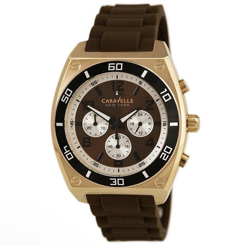 Caravelle New York By Bulova MEN'S CHRONOGRAPH SPORT WATCH MODEL 45A114