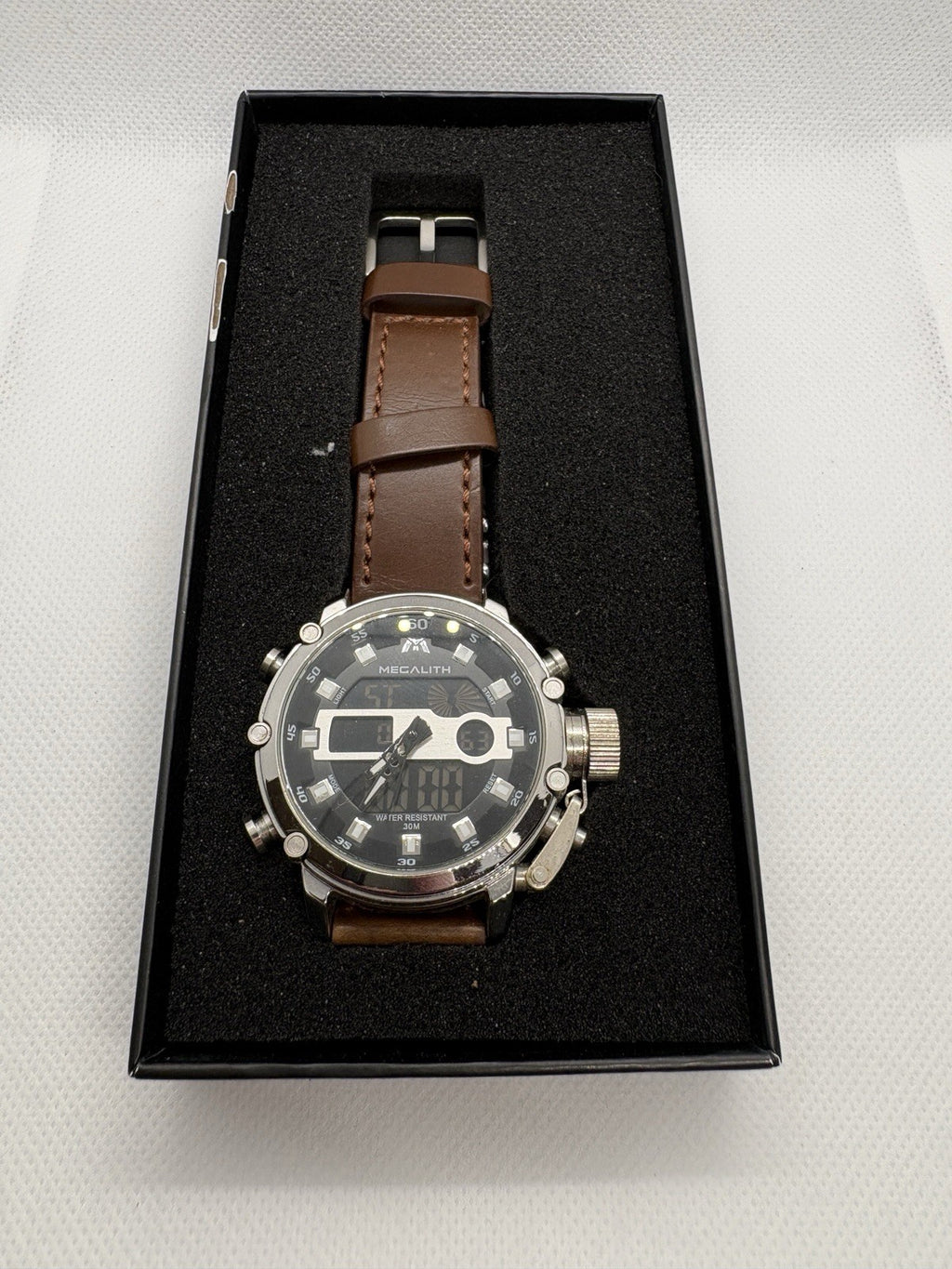 MEGALITH Mens Watch Digital Military Sport Tactical Multifunction 8051M See Desc
