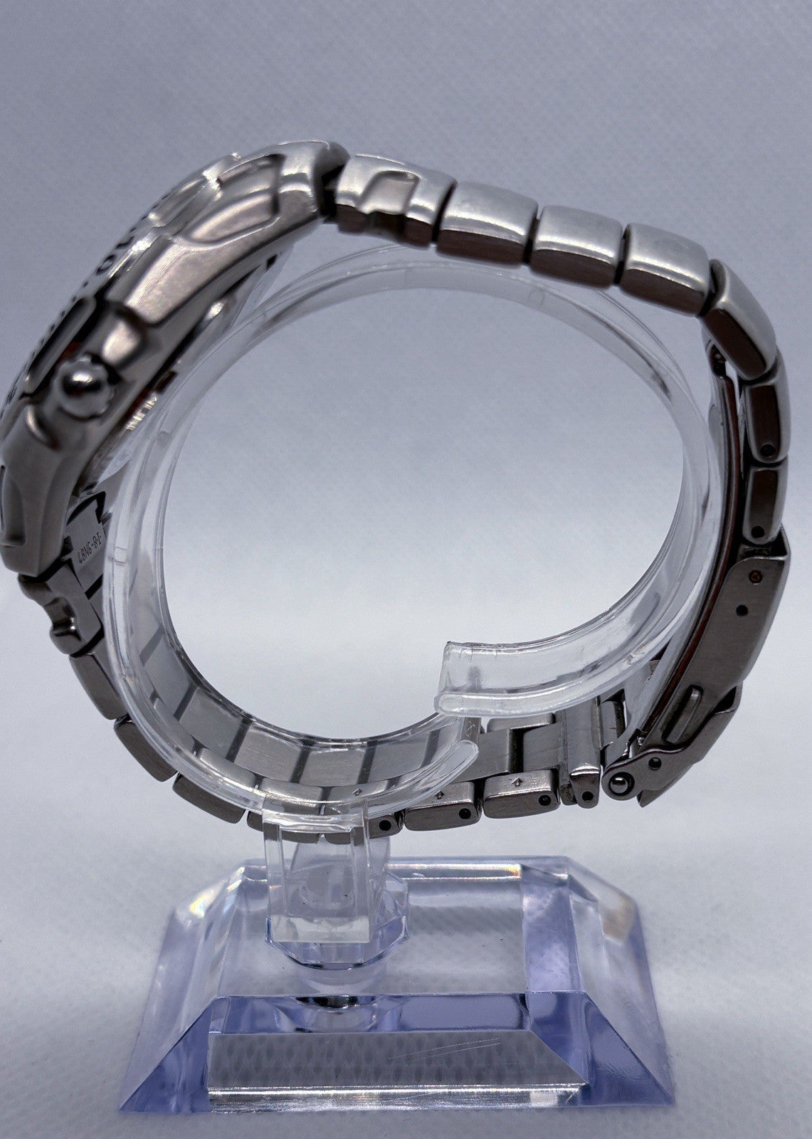 Vintage Seiko Kinetic Auto Relay 5J22-0A50 Diver 40mm Black Dial Silver Case