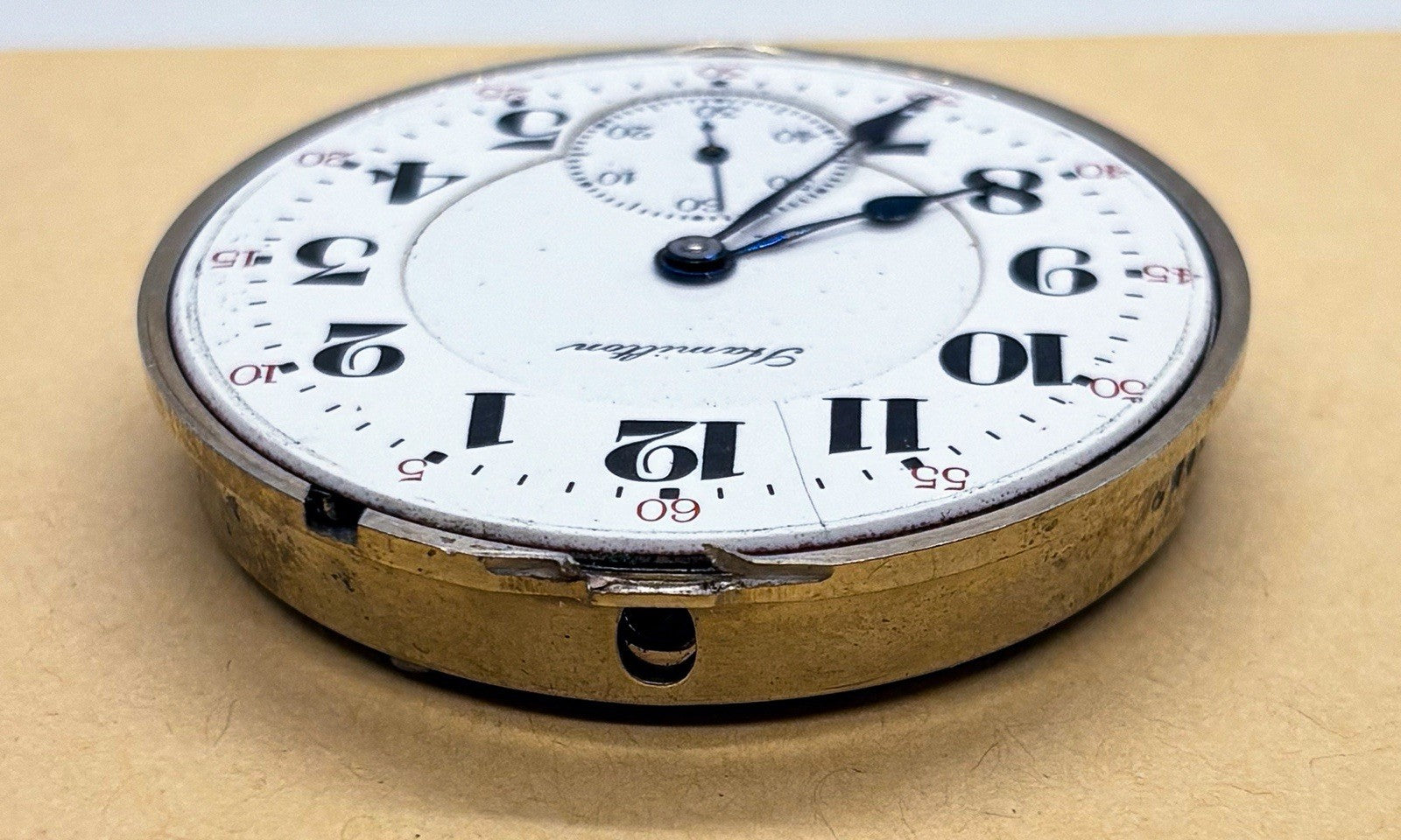 Vintage Hamilton 992 Pocket Watch Movement 21 Jewels 16S 1918 RUNNING Unserviced