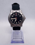 Vintage Victorinox Swiss Army Centurion Field Watch Men 39mm Black Dial MK-5057