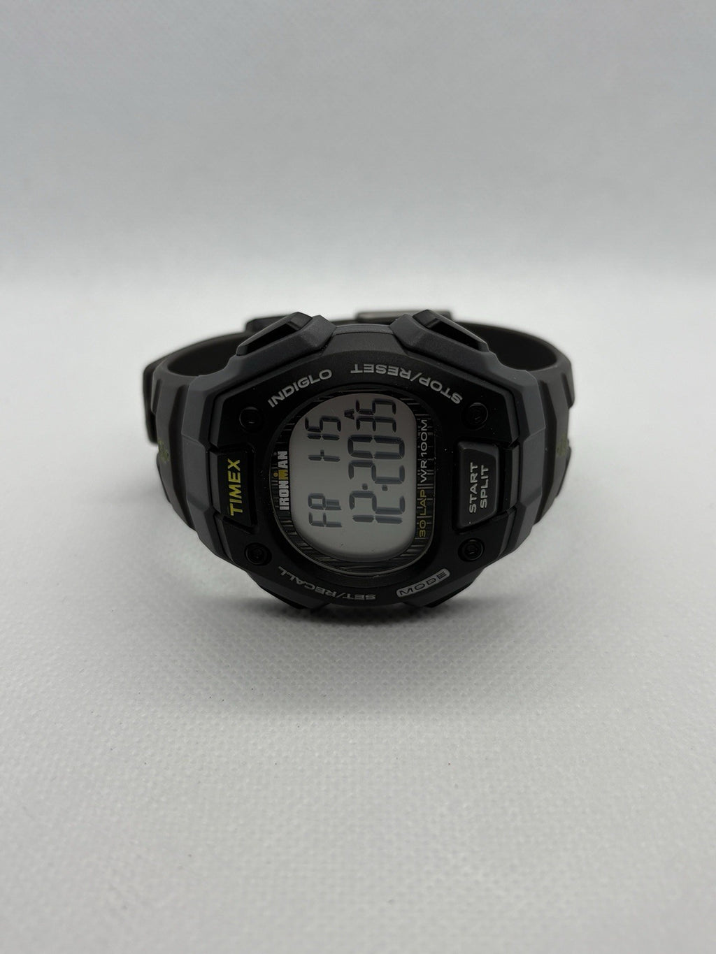 Timex TW5M09500 Men's Full Size Ironman Classic 30 Black Resin Band Watch