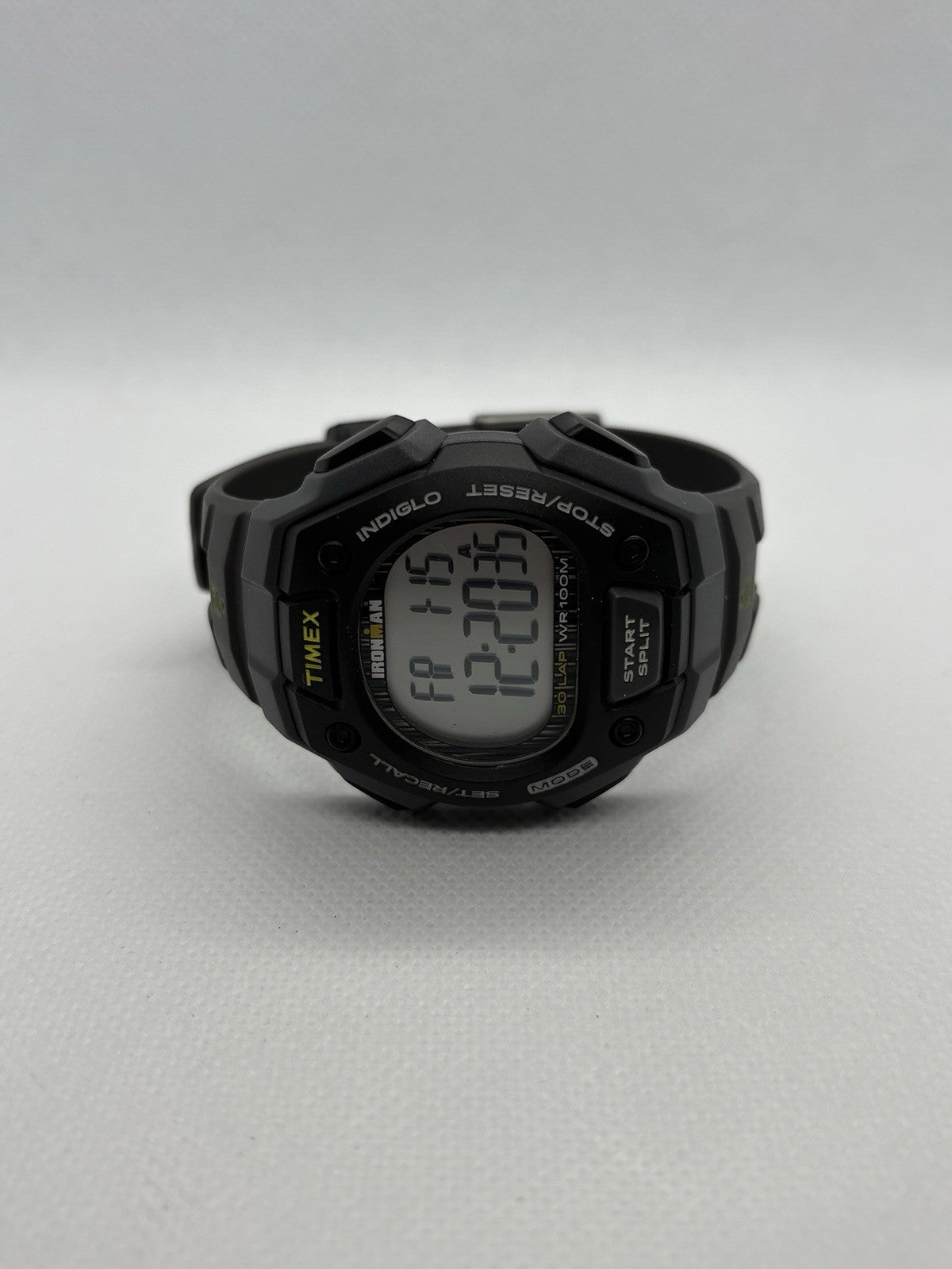 Timex TW5M09500 Men's Full Size Ironman Classic 30 Black Resin Band Watch