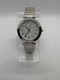 UNBRANDED WOMENS QUARTZ WATCH WITH STRETCHY BAND - New Battery