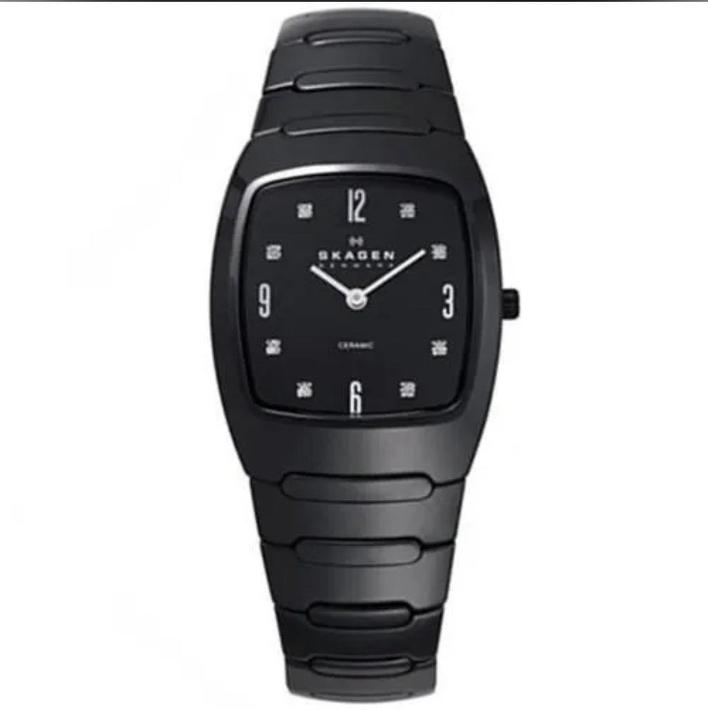 SKAGEN LADIE'S ULTRA SLIM CERAMIC WATCH (914SBXC) Black