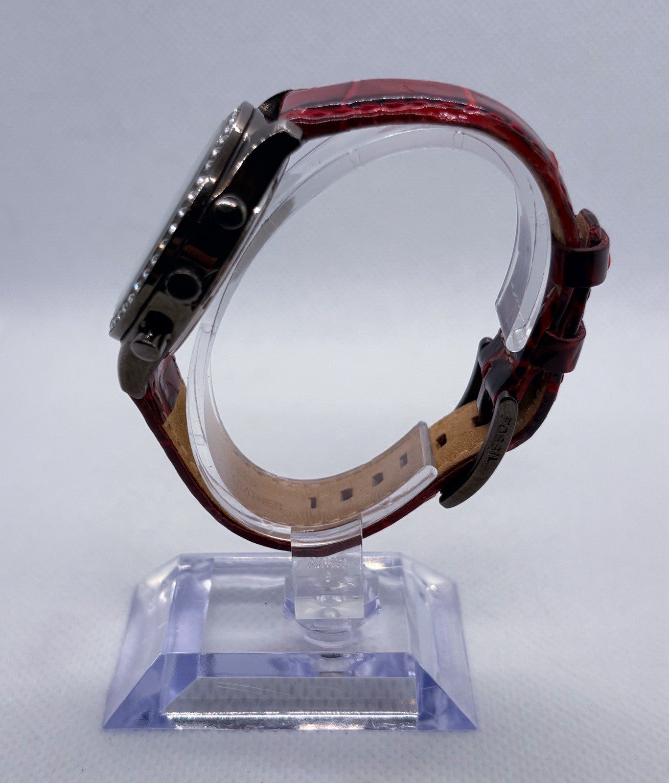 Fossil Arkitekt Women’s Chronograph Watch 36mm MOP Dial With Date ES-1649