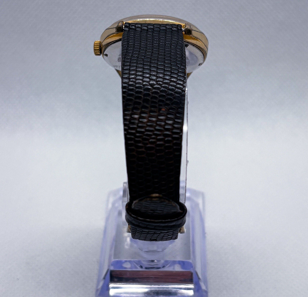 Vintage 1960s Dufonte by Lucien Piccard Swiss Manual Wind Men's Dress Watch