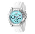 Invicta Speedway Montecarlo Men's Watch 39.5mm White Band Light Blue Dial 50489