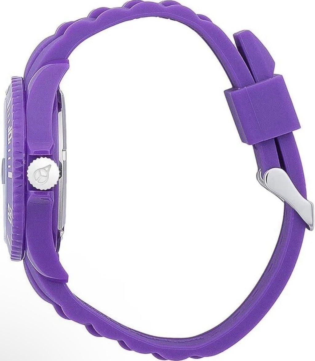 Ice-Watch Unisex Watch Sili Collection Purple Plastic and Silicone SI.PE.U.S.09