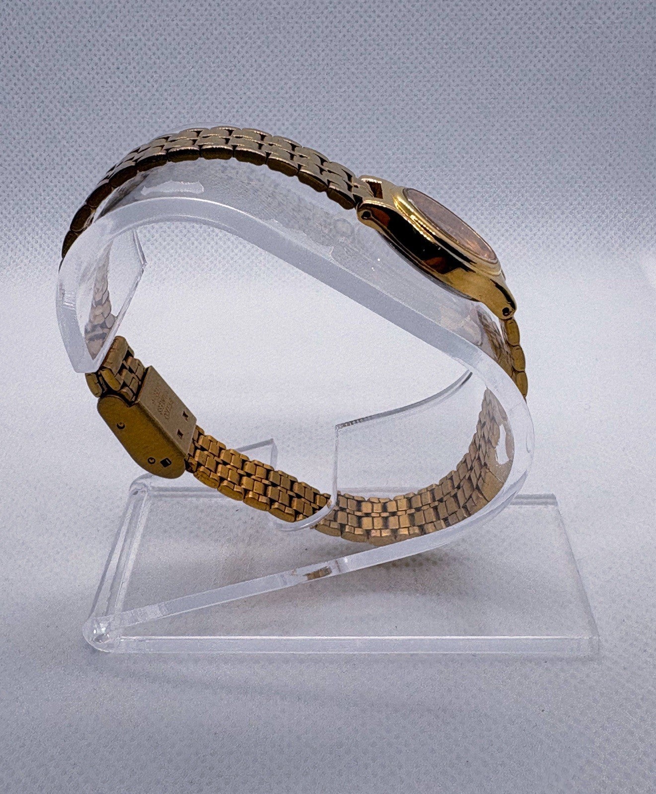 Vintage 1994 Seiko SX V401-5101 Gold Plated Ladies Quartz Watch 17mm RUNNING