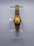 Vintage 1994 Seiko SX V401-5101 Gold Plated Ladies Quartz Watch 17mm RUNNING