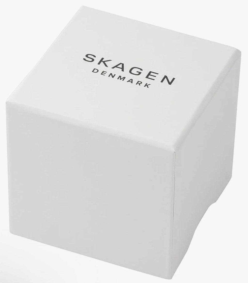 Ladies Skagen Ceramic Crystal Bezel Quartz 813LXBC Jeweled Bezel Jeweled Indices