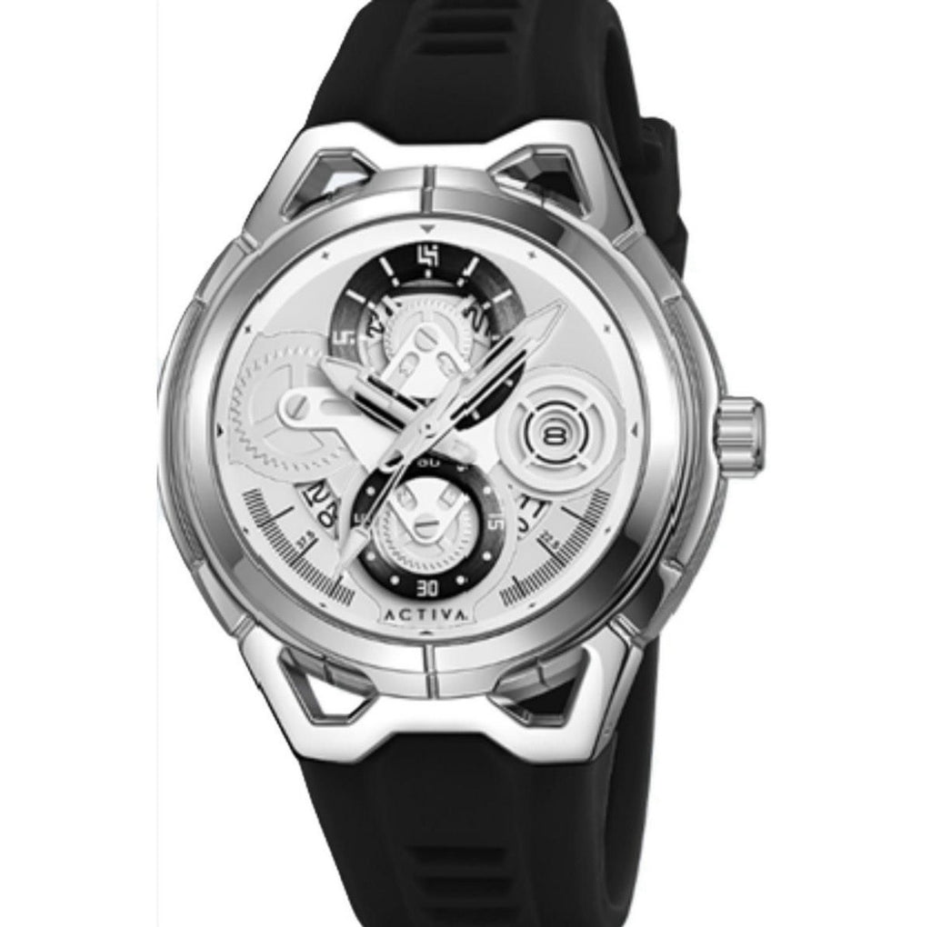 Invicta - Activa Drift X - Men's Watch - 44mm - Black - Silver Case ACW9349-007