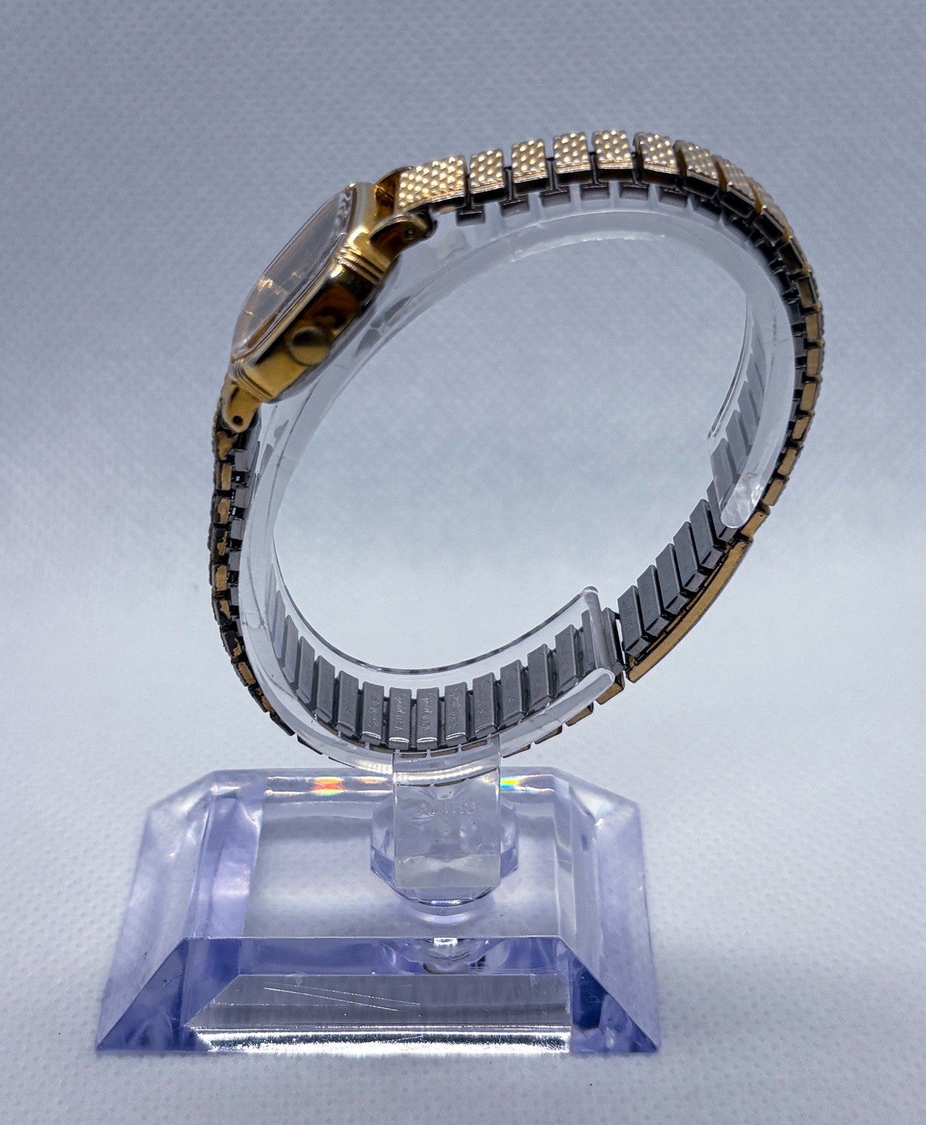 Vintage 1982 Seiko 5421-5011 Ladies Cushion Quartz Watch Speidel Expansion Band