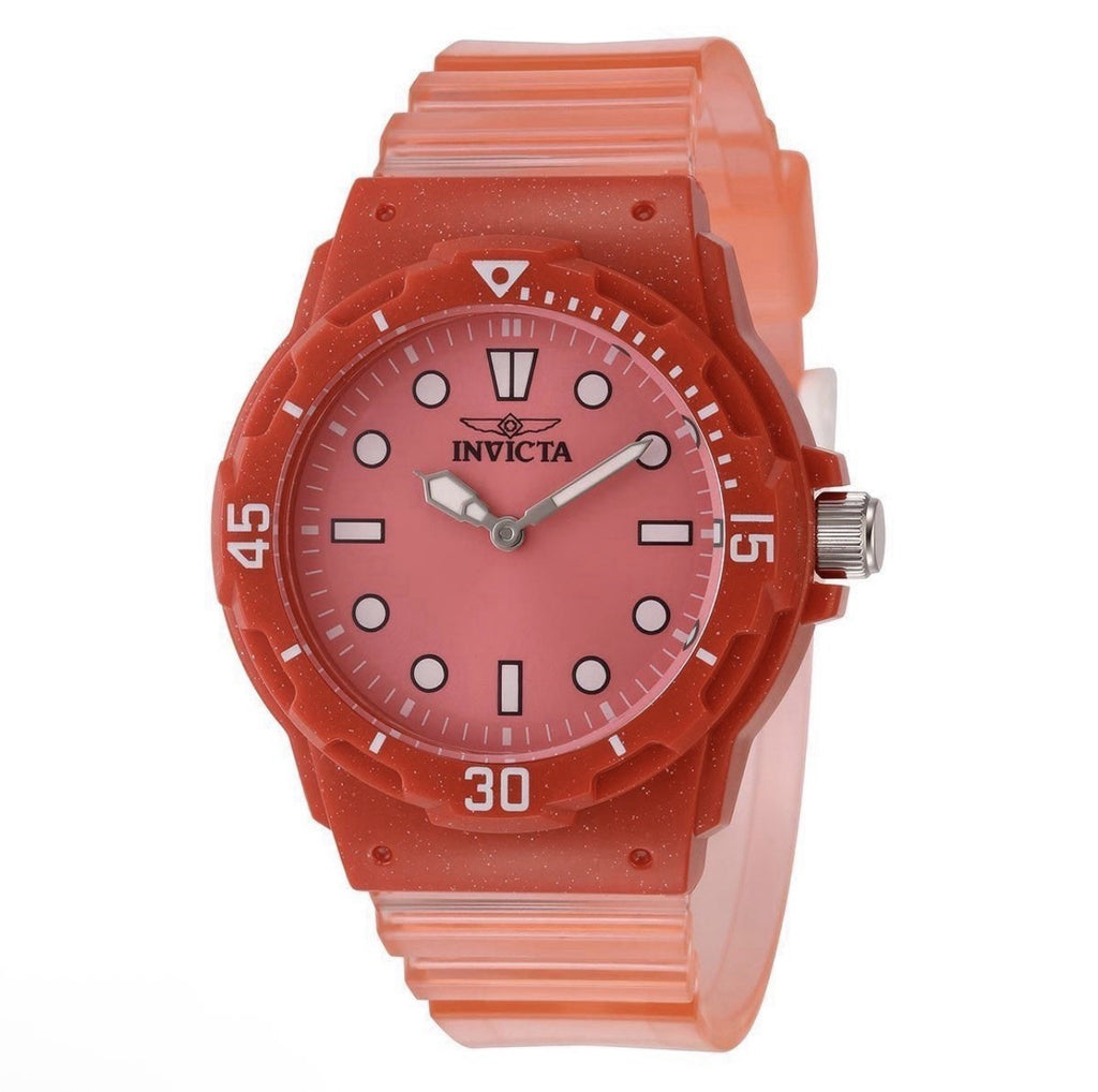Invicta Celestial Women's Watch - Red 35mm Case - Transparent Red Band - 49210