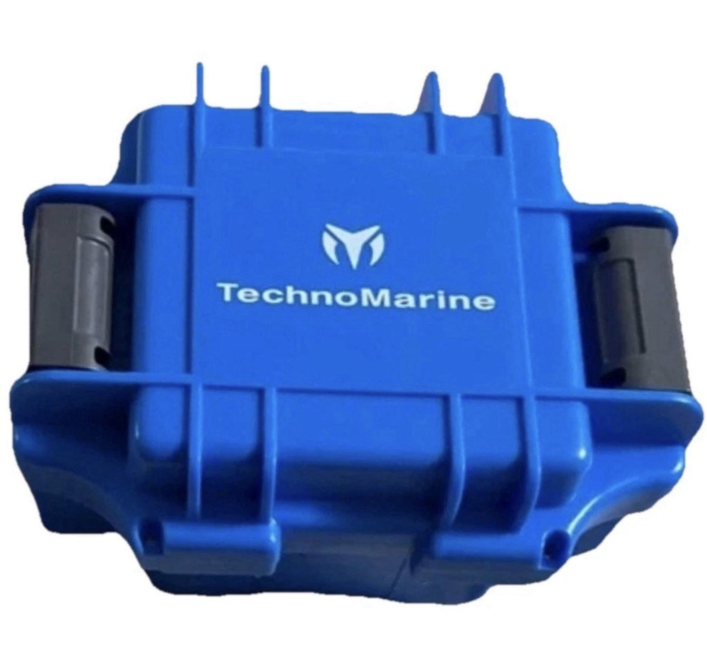 Technomarine Men's Watch Ocean Nomad Chrono Black Dial Silicone Strap 318098 New