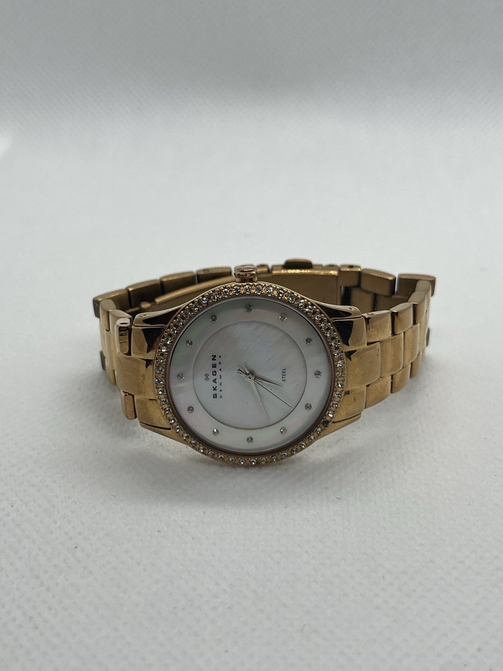 Skagen 347SRXR Women's Rose Gold Stainless Steel Analog Dial Quartz Watch JNA999