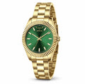 Invicta Men's Specialty I Watch Green Dial 40mm Case Gold SS Bracelet 69008
