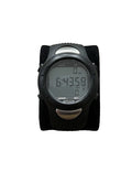 Medline Heart Rate Monitor Watch Pedometer K2 Black Digital New Battery 41mm