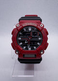Casio G-Shock GA900-4A Ana-Digi GA-900 Series Red Rubber Quartz Watch