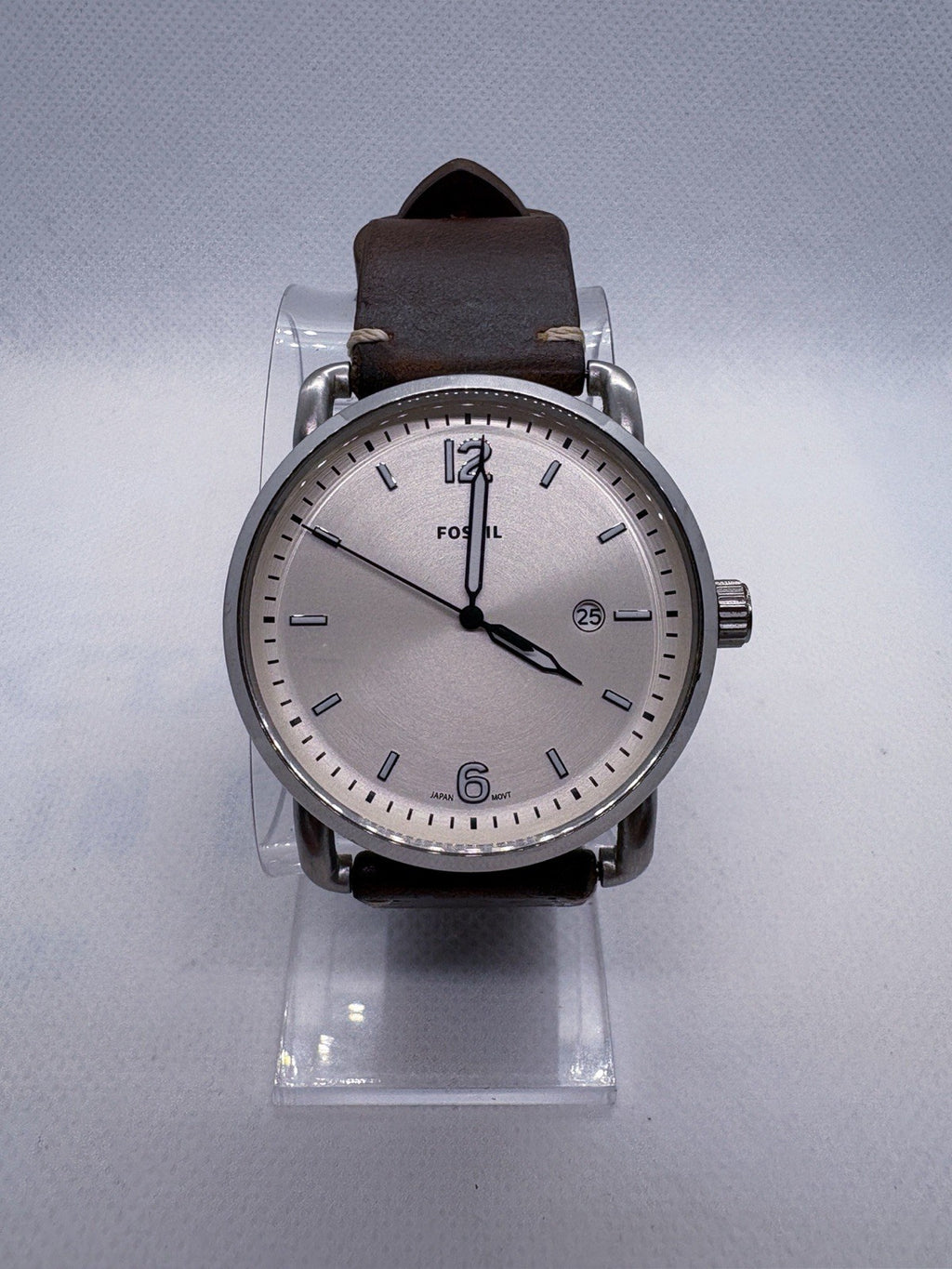 Fossil Commuter Brown Leather Strap Men's Watch 42mm - FS5275 W/ Extra Strap