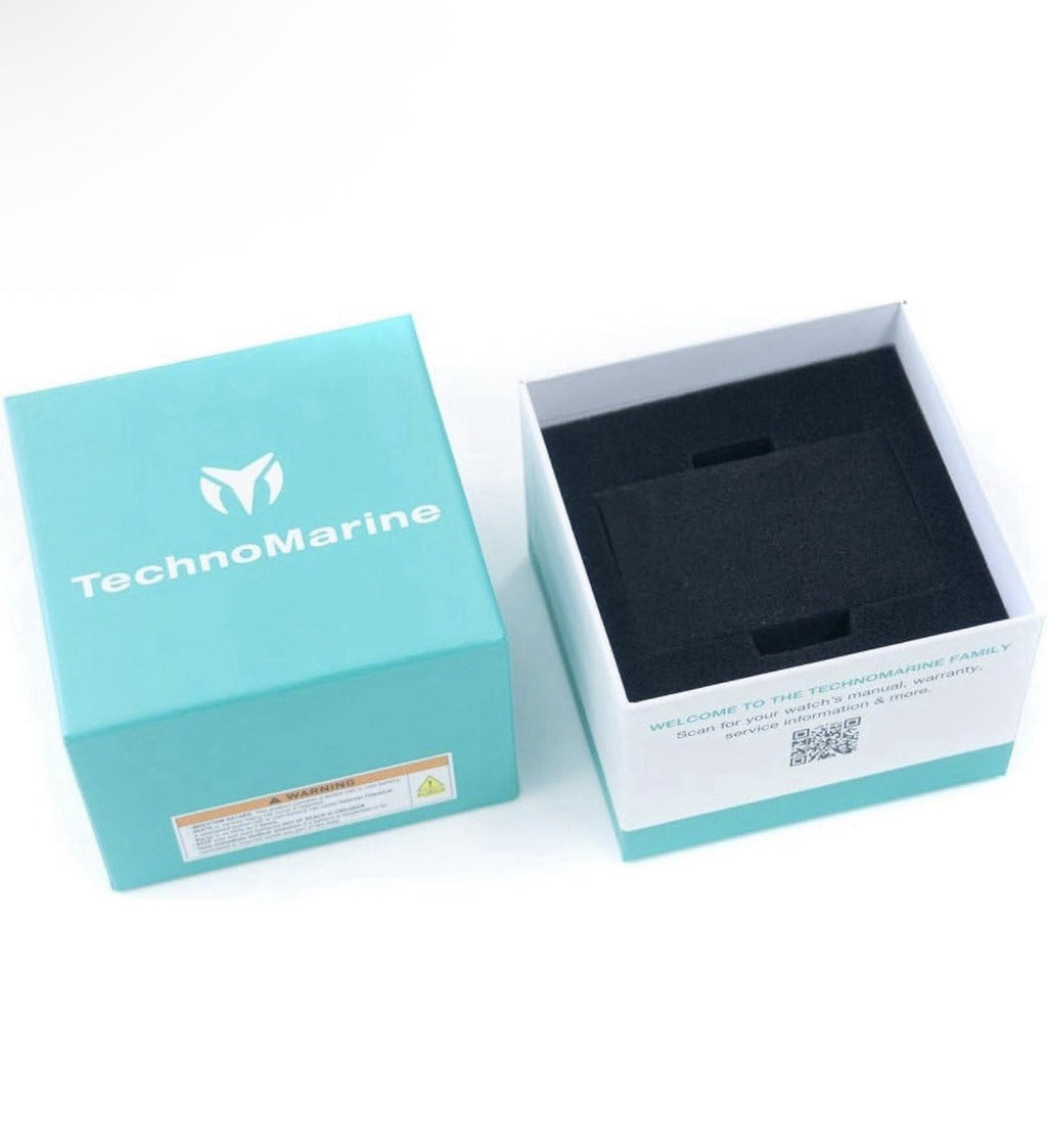 TechnoMarine Ocean Emperor Men's Watch Chronograph 43mm Gold TM-318153