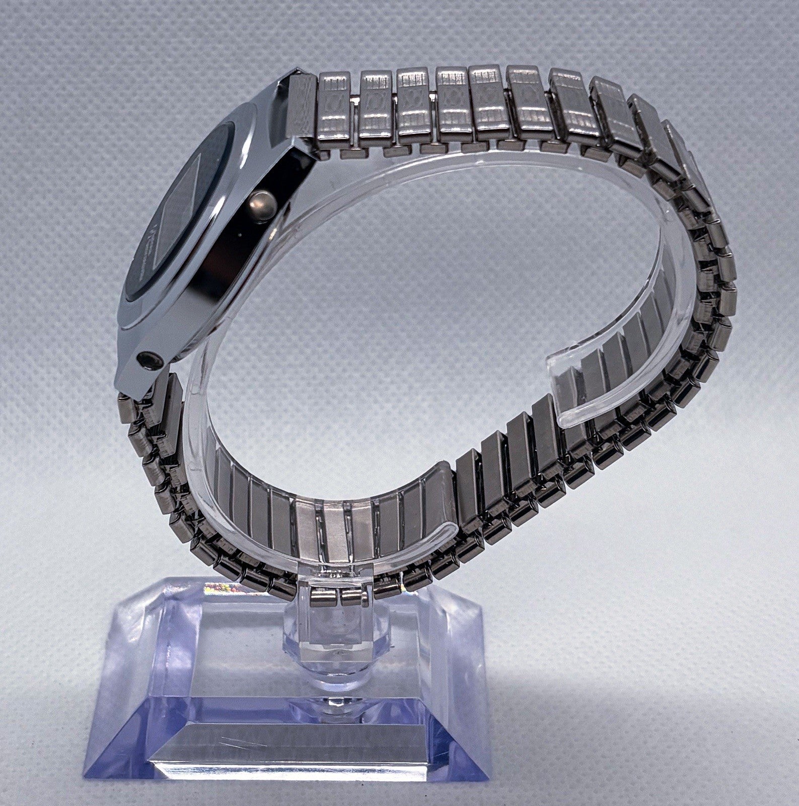 Vintage 1970s National Semiconductor LCD Digital Watch 107925 WA - New Battery