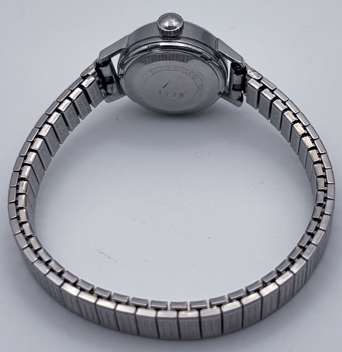 Vintage Bulova 1965 Automatic Ladies Watch M5 6CMAC 17J Stainless Steel Runs