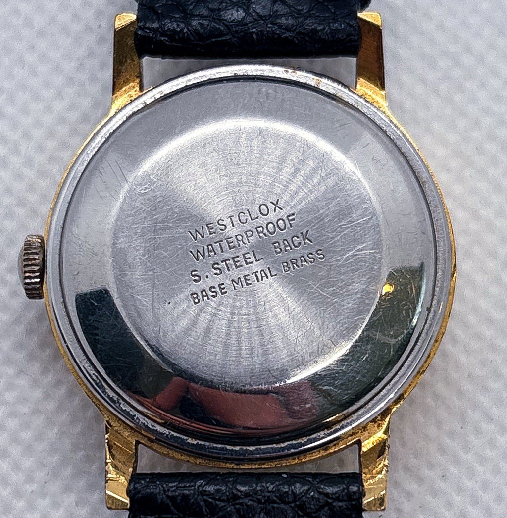 VTG 1960s Westclox LaSalle Automatic Watch 7 Jewels Swiss Movt Cleaned Working