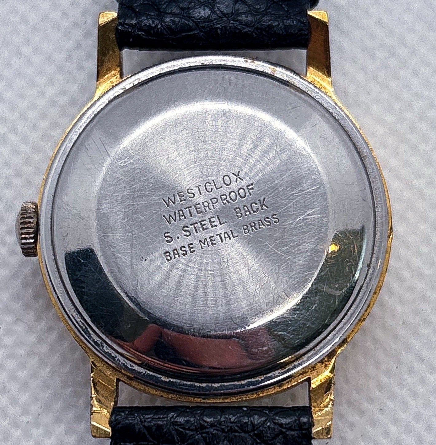 VTG 1960s Westclox LaSalle Automatic Watch 7 Jewels Swiss Movt Cleaned Working
