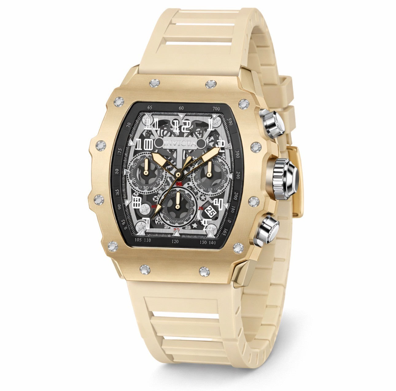 Invicta Racing Nitro Gen Men's Watch Sand Beaches 43mm LE Miami Grand Prix 69704