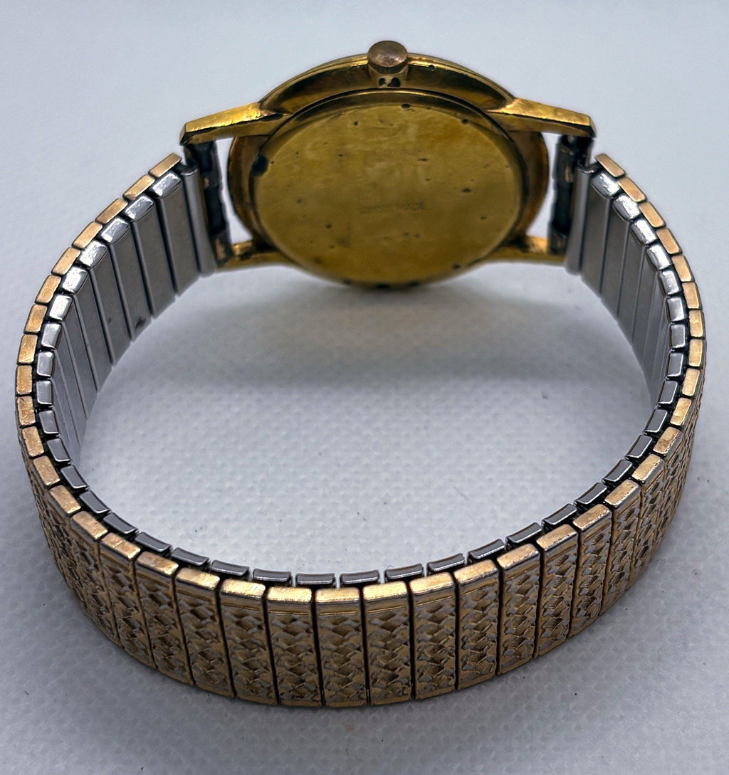 Vintage 1960s Lucerne 17 Jewels Sub Second Hand-Wind Watch Speidel Twist Band