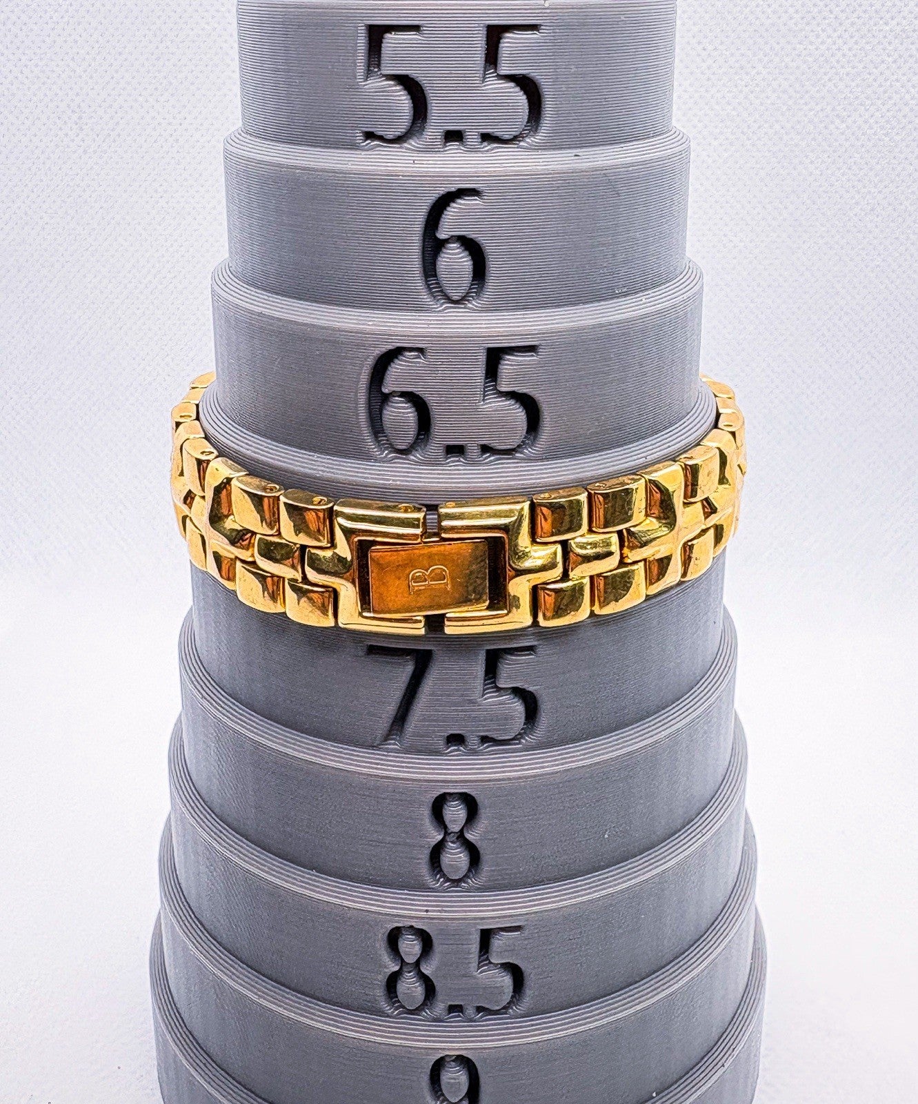 Bulova Ladies Diamond Watch 98R68 Two Tone Cross Link Patterned Dial WORKING