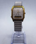 VTG 1984 Seiko H449-5210 Duo-Display "Ana-Digi" Alarm-Chronograph Watch Working