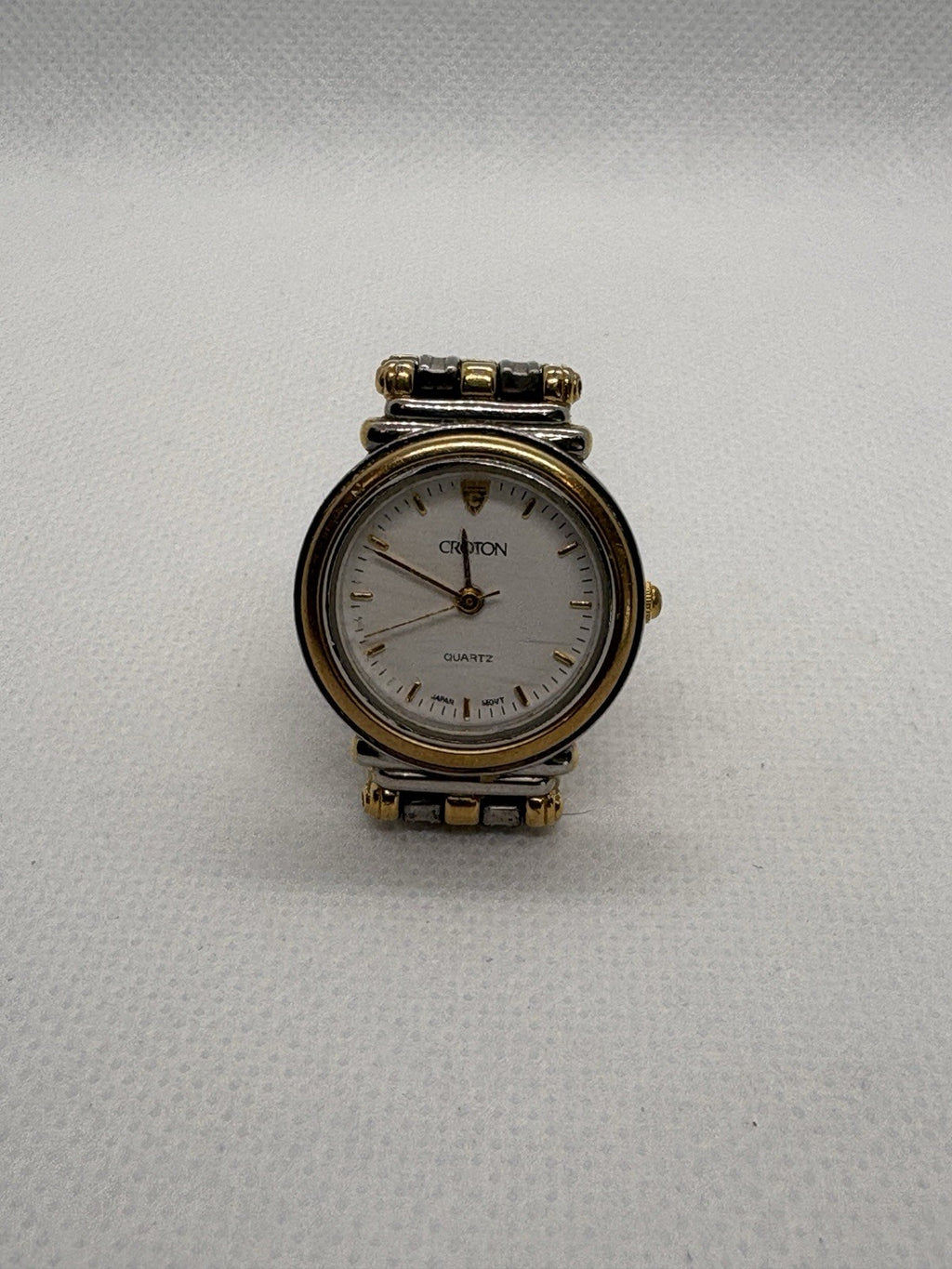 Vintage Croton Women’s Watch 23kt Gold Filled Ladies Wristwatch New Battery