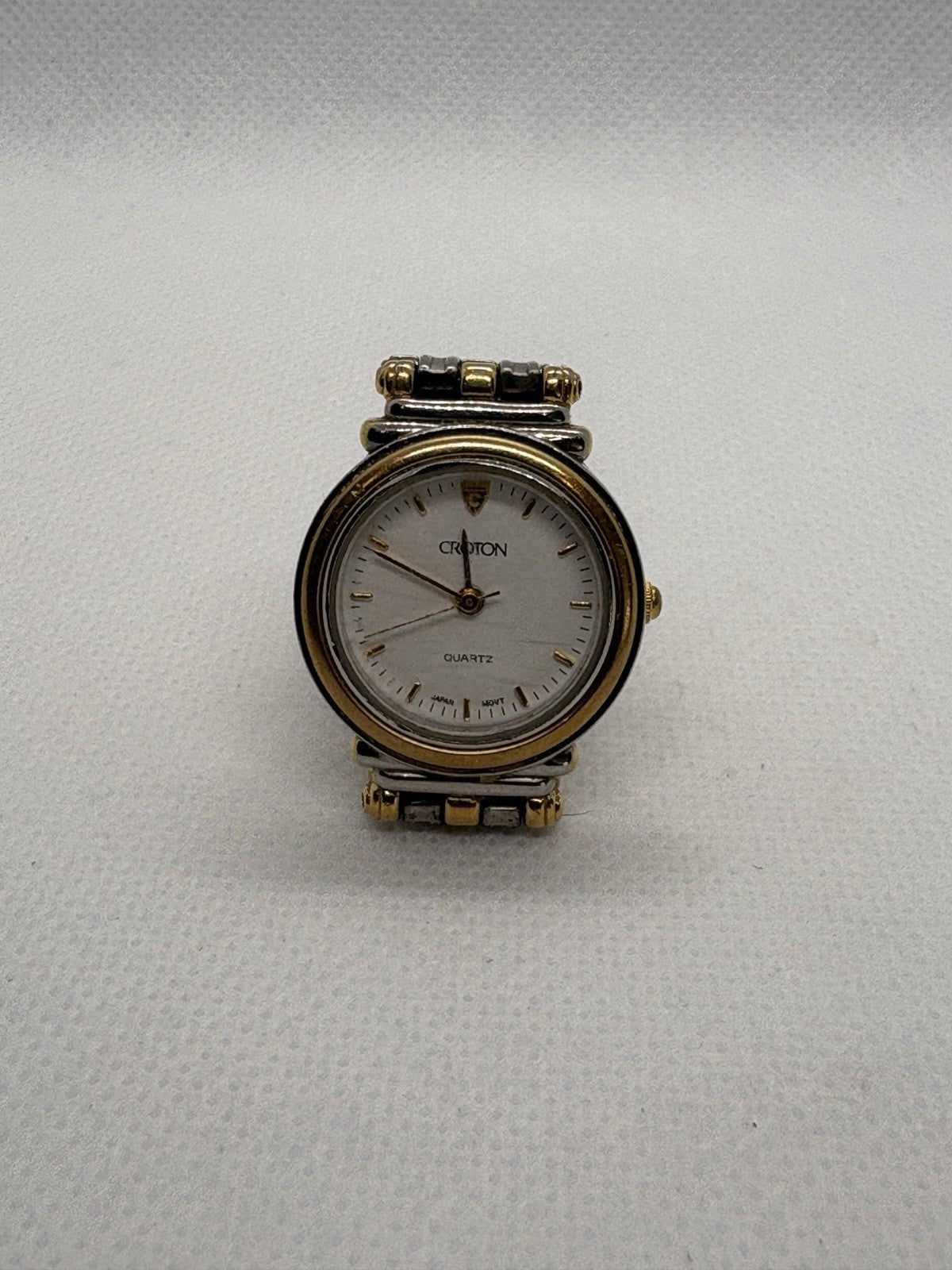 Vintage Croton Women’s Watch 23kt Gold Filled Ladies Wristwatch New Battery