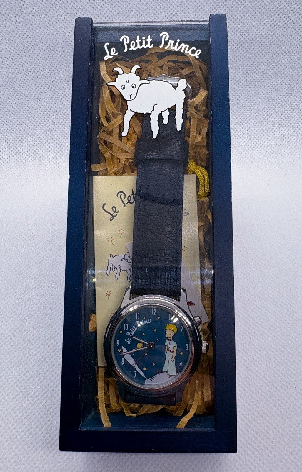Vtg 1998 Bennex Le Petit Prince Watch Box Tags Manual Full Set Excellent Working