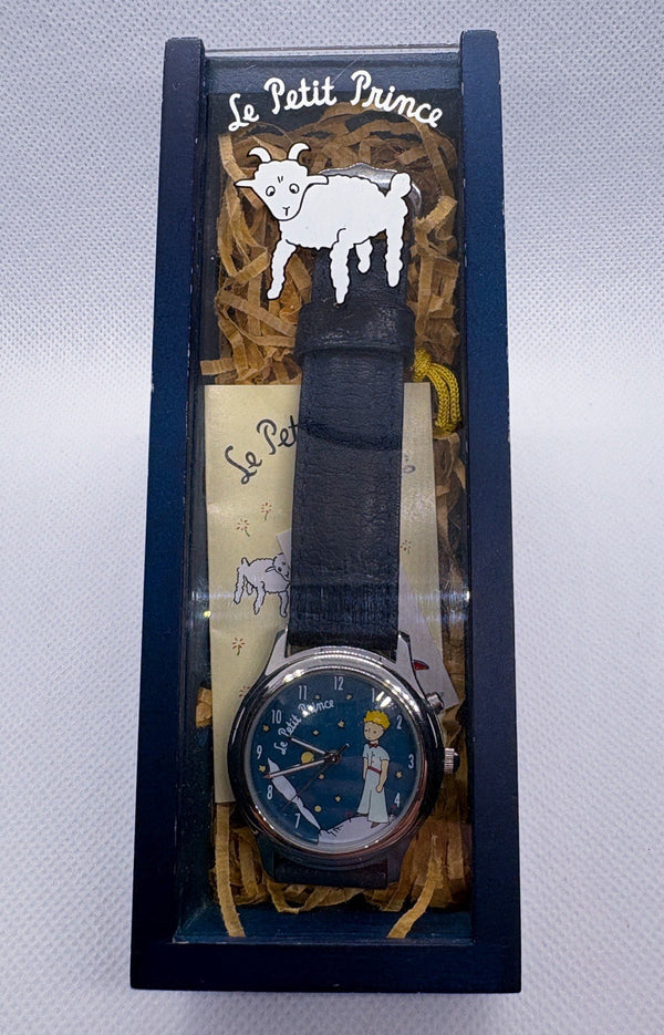 Vtg 1998 Bennex Le Petit Prince Watch Box Tags Manual Full Set Excellent Working
