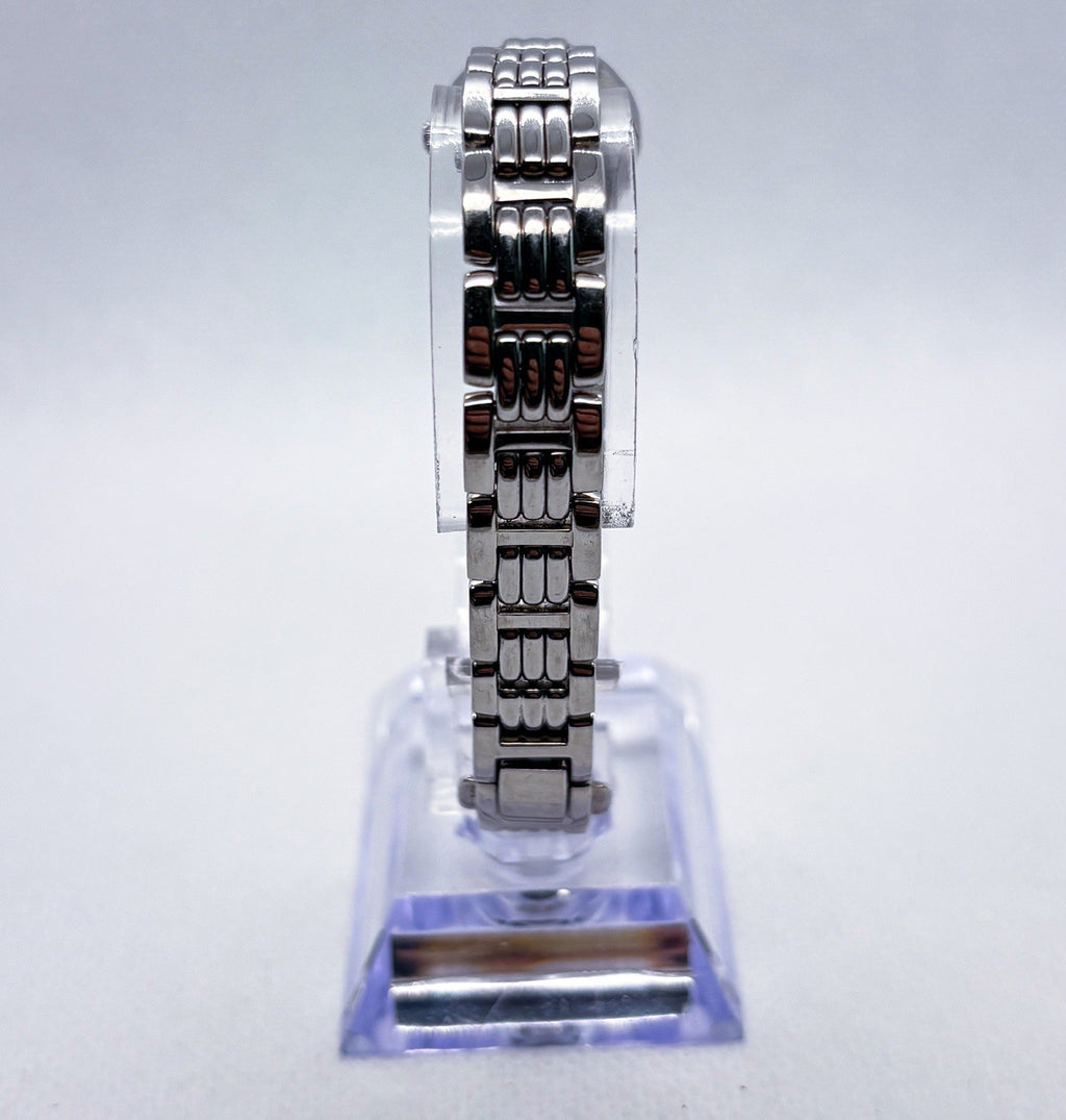 Citizen Eco-Drive Ladies Watch Stainless Steel Black Oval Dial B023-S019117