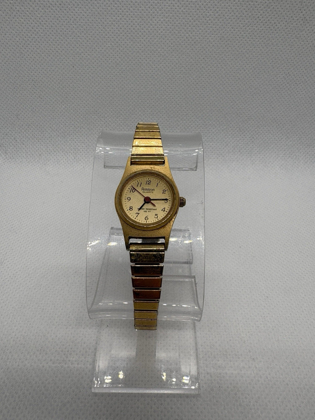 Armitron 25/4402T Three-Hand Quartz Analog Women's Watch Sz. 5 1/2" New Battery