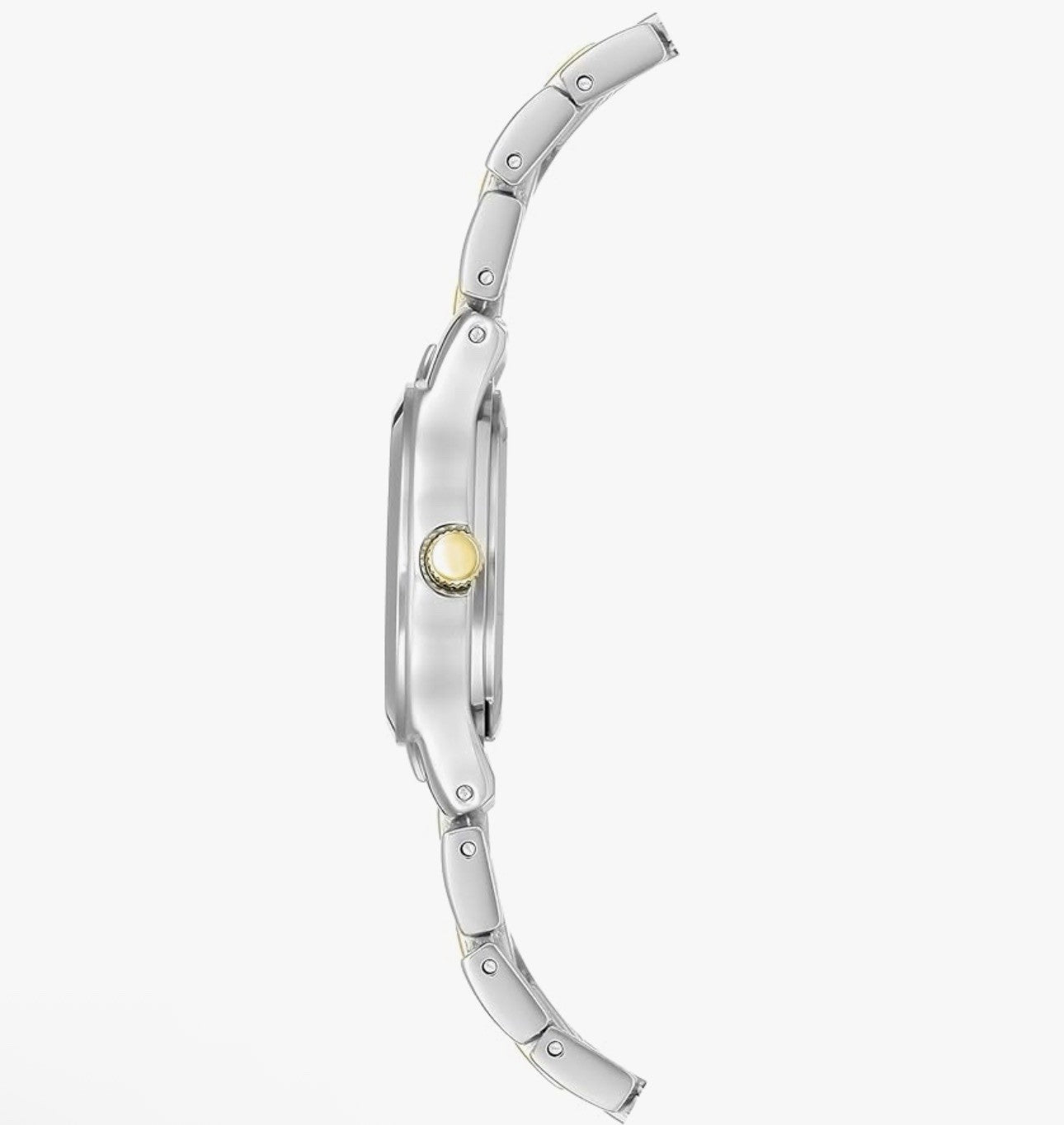 Anne Klein Quartz Ladie's Watch 28mm Silver Dial Two Tone Bracelet 10/5491SVTT