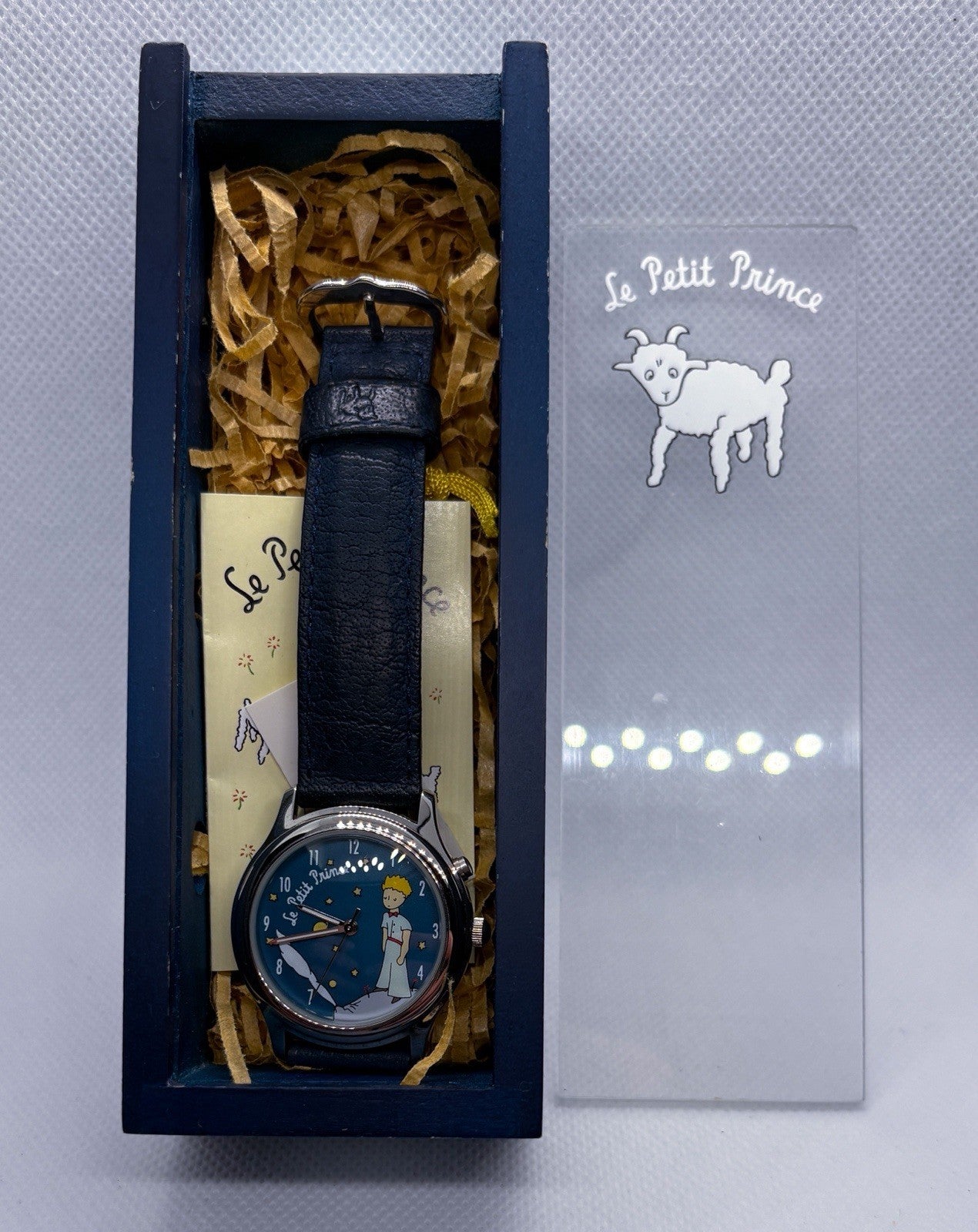 Vtg 1998 Bennex Le Petit Prince Watch Box Tags Manual Full Set Excellent Working