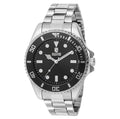 Montres Prestige x Invicta Men's Watch 42mm Silver Case Black Dial  MPW-0080