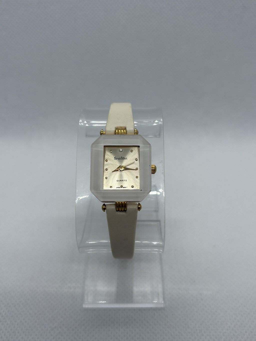 Spaltec Ivory Bezel Women’s Watch Champagne Dial 25mm - Quartz - New Battery