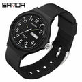Women's Casual Quartz Wristwatch Silicone Strap Waterproof Fashion Watch