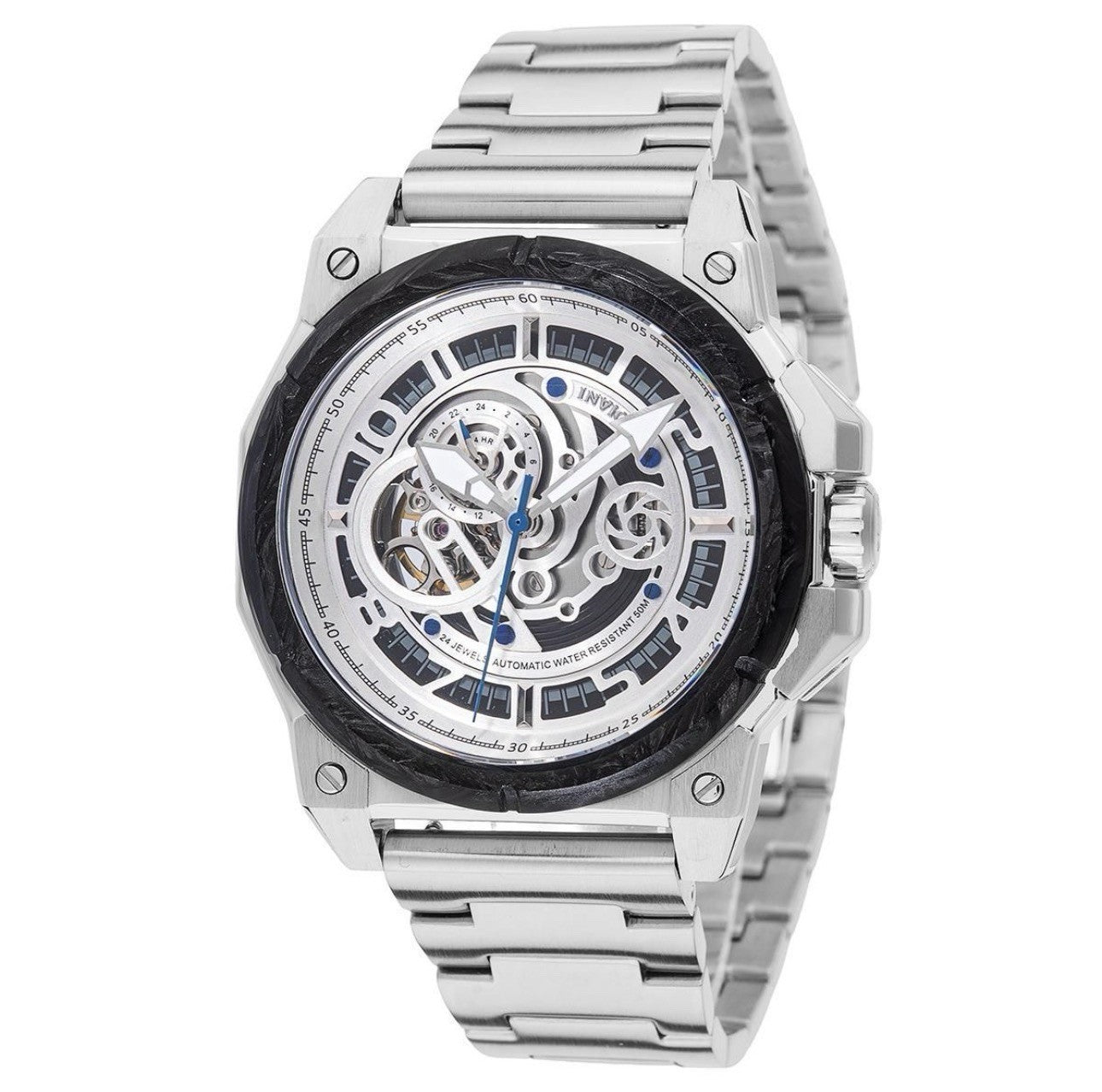 Invicta S1 Rally Automatic Men's Watch Skeleton Dial - 43mm Seiko NH39 - 69508