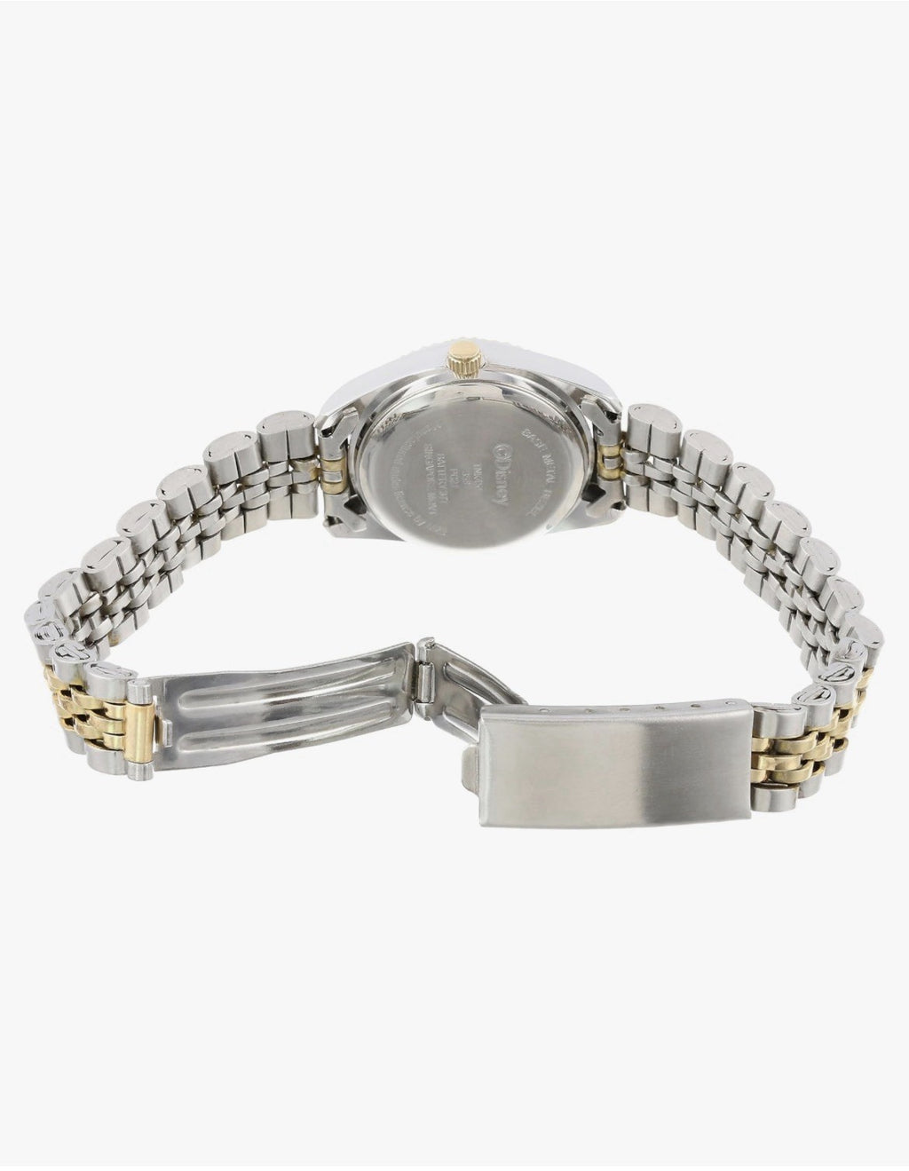 Disney Peter Pan Tinkerbell Women’s Watch 27mm Case Two-Tone Bracelet TNK406