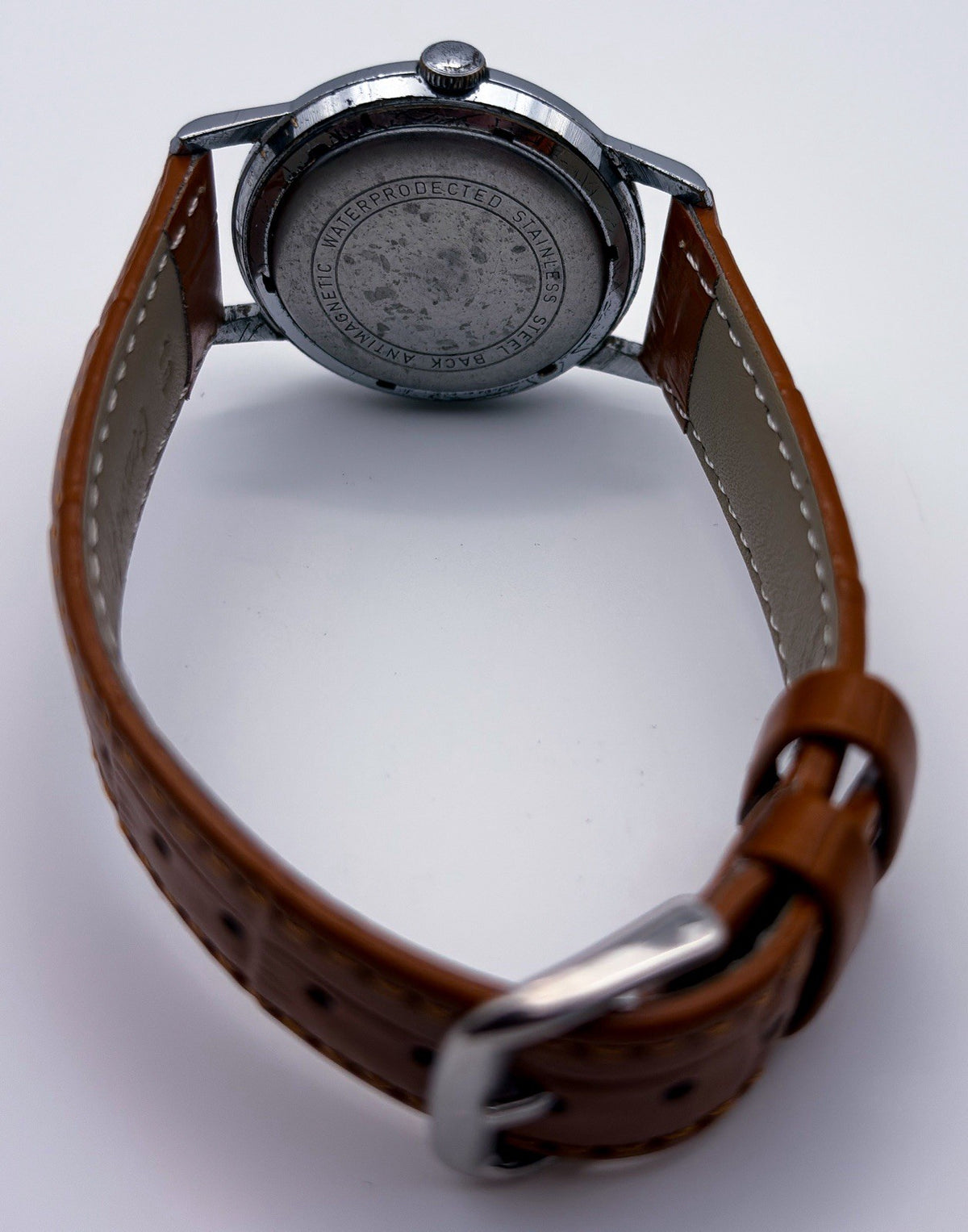 Vintage V-Mac Mechanical Manual Wind Sub-Second Germany Mens Watch Runs